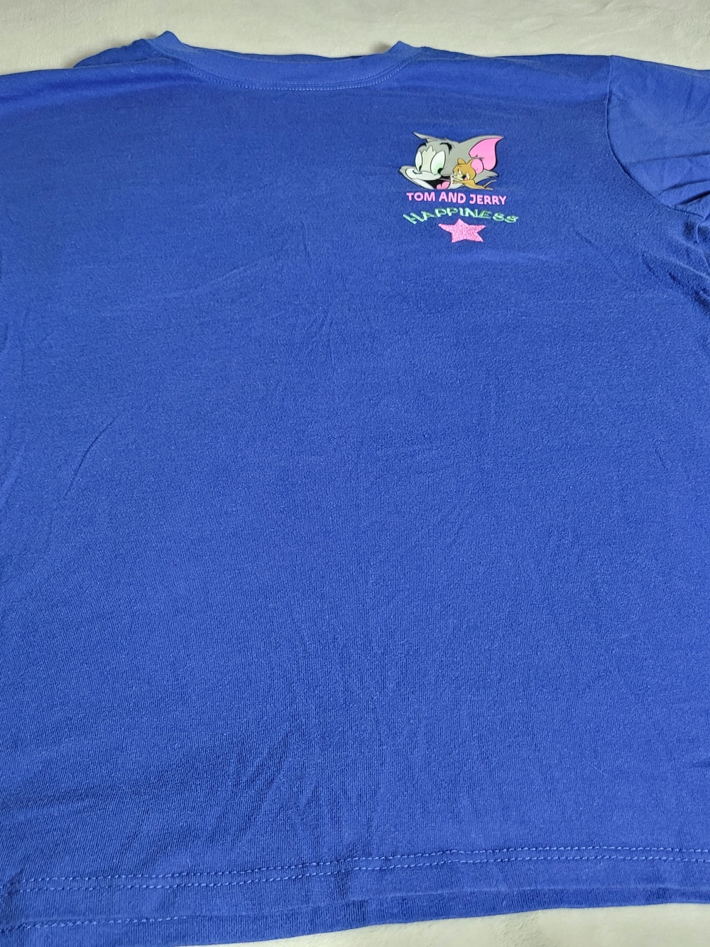 Kids' Blue Graphic Tee - Happiness Design